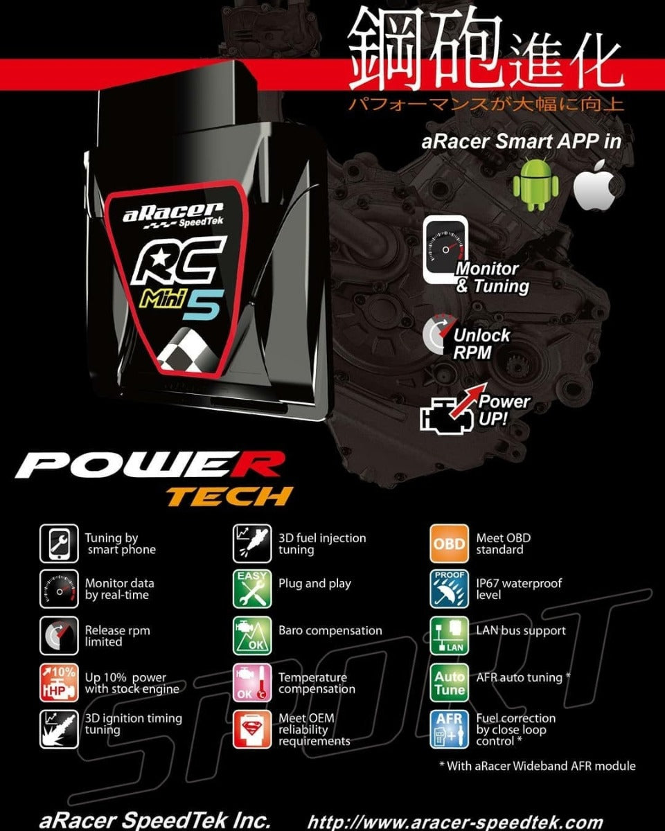 aRacer RC Mini 5 ECU - Polaris RZR 170