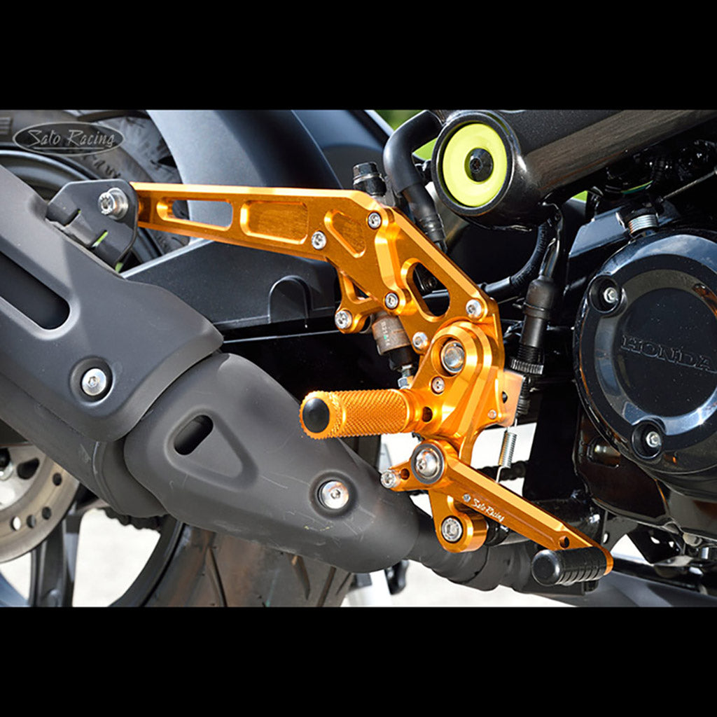 Sato Racing Rearset Honda Grom 2022+