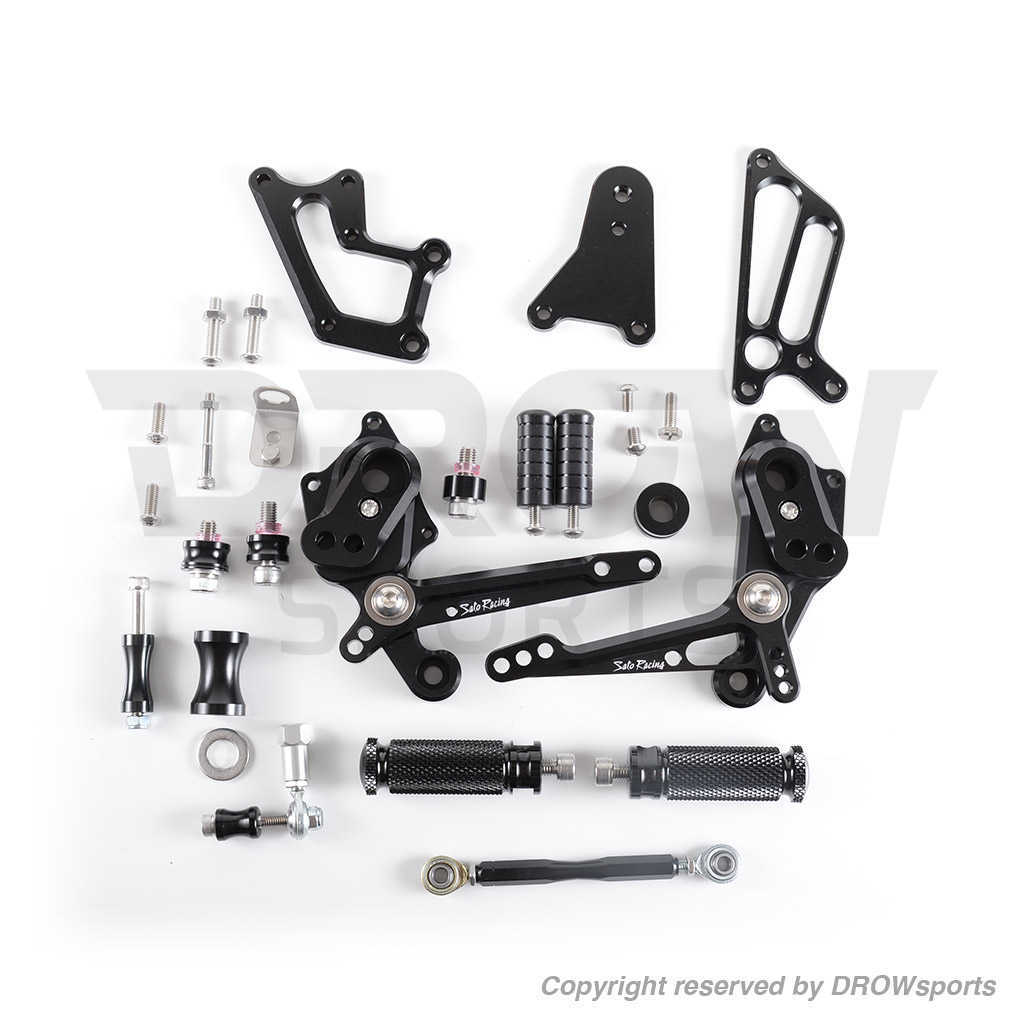 Sato Racing Honda Grom SF 2017 Street Rearsets