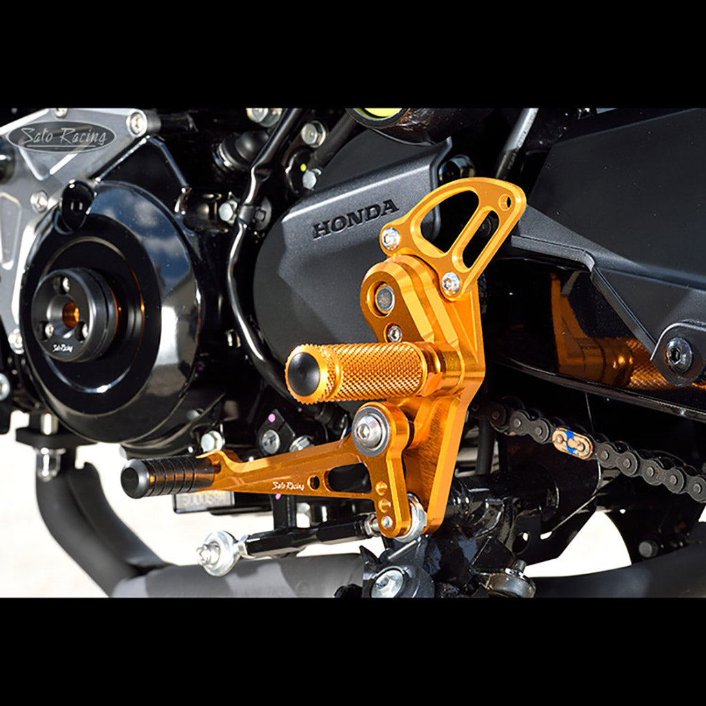 Sato Racing Rearset Honda Grom 2022+