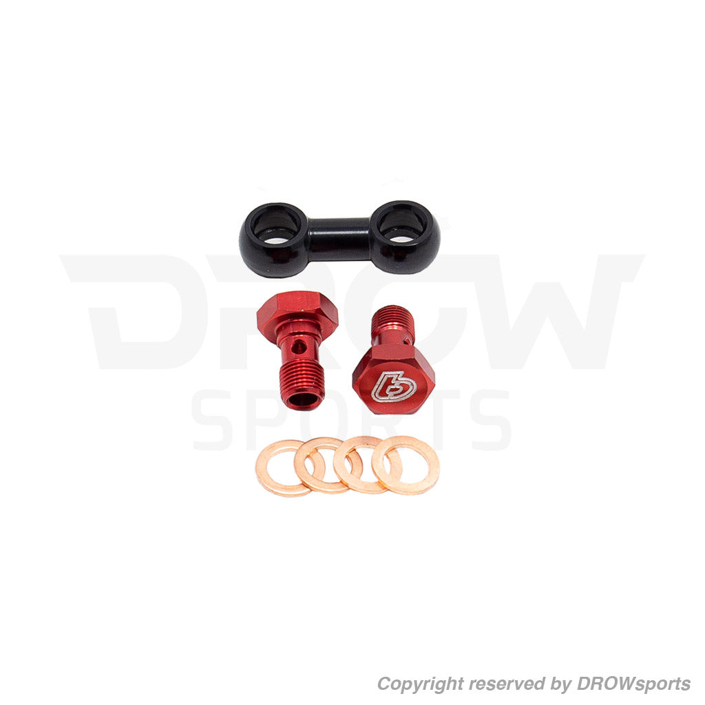 TB Banjo Bolt Kit & Oil Jumper Line - Grom, MSX125 & Monkey 125 (64mm/186cc Cylinder) | TBW1580