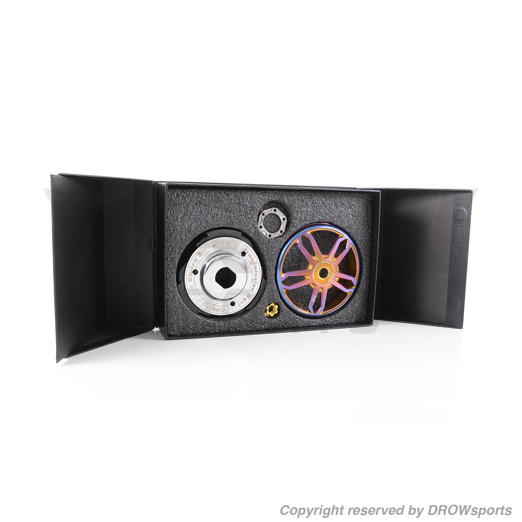 TFC GY6 150 Racing Forged Clutch Kit - Star Titanium Plated Clutch Bell