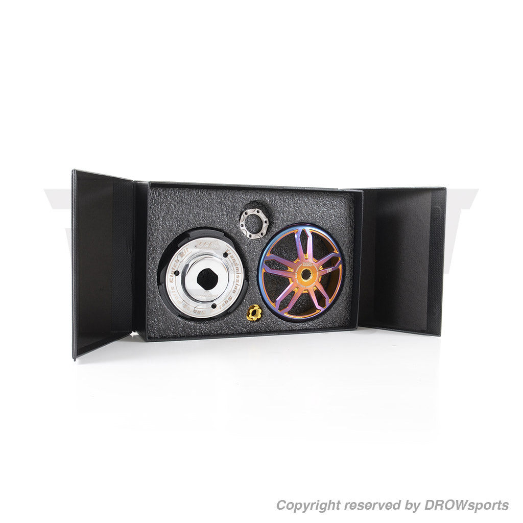TFC GY6 150 Racing Forged Clutch Kit - Star Titanium Plated Clutch Bell