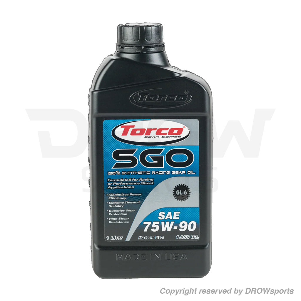 Torco SGO 100% Synthetic Racing Gear Oil
