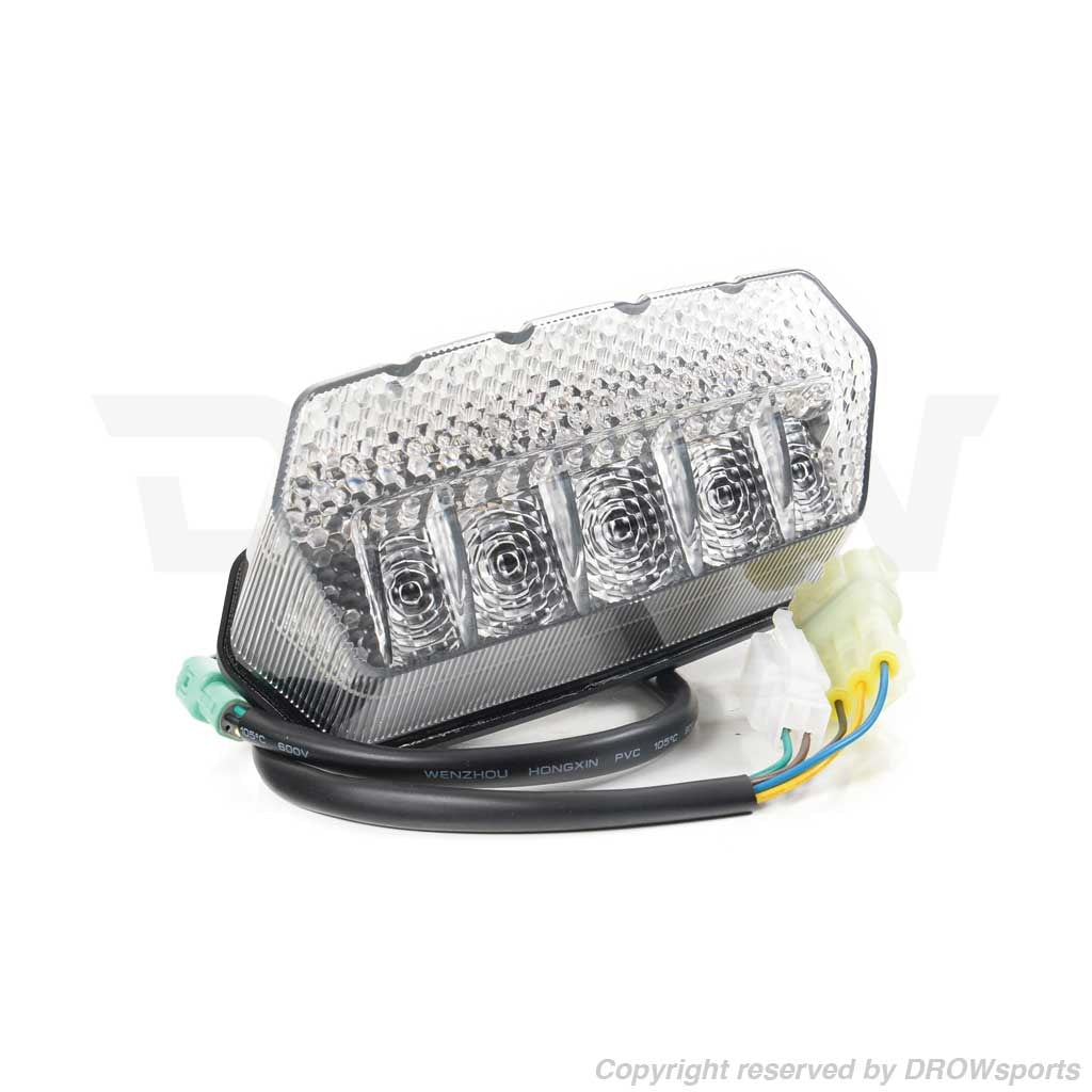 TST Honda Grom 14+ Sequential LED Tail Light Integrated Turn Signals - Clear
