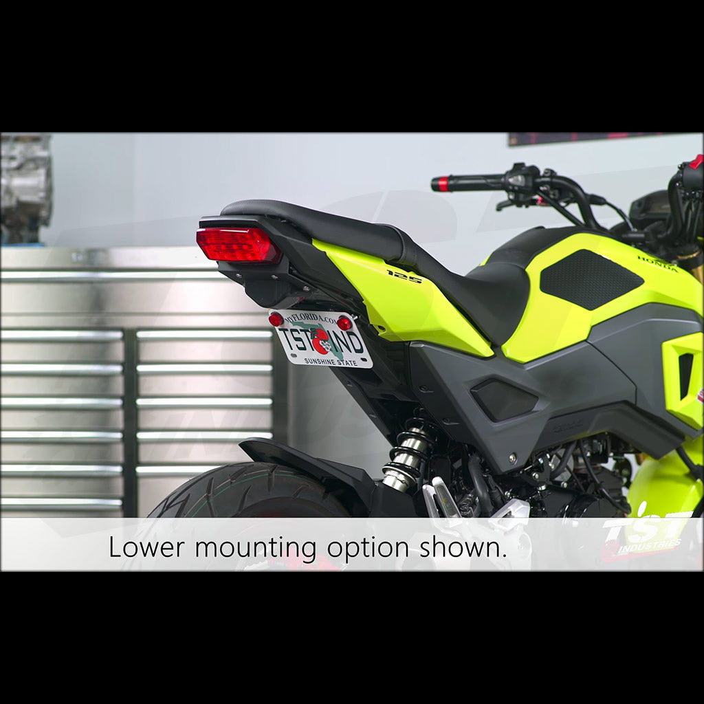 TST Low Mount 2017 Honda Grom Fender Delete