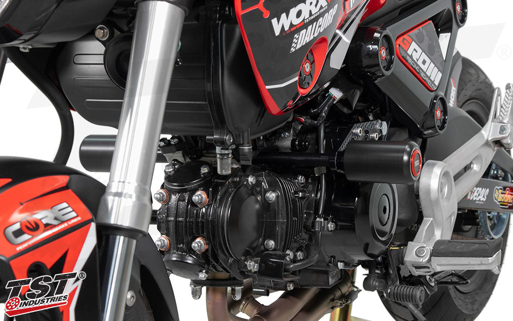 TST Frame Sliders For Honda Grom 2022+