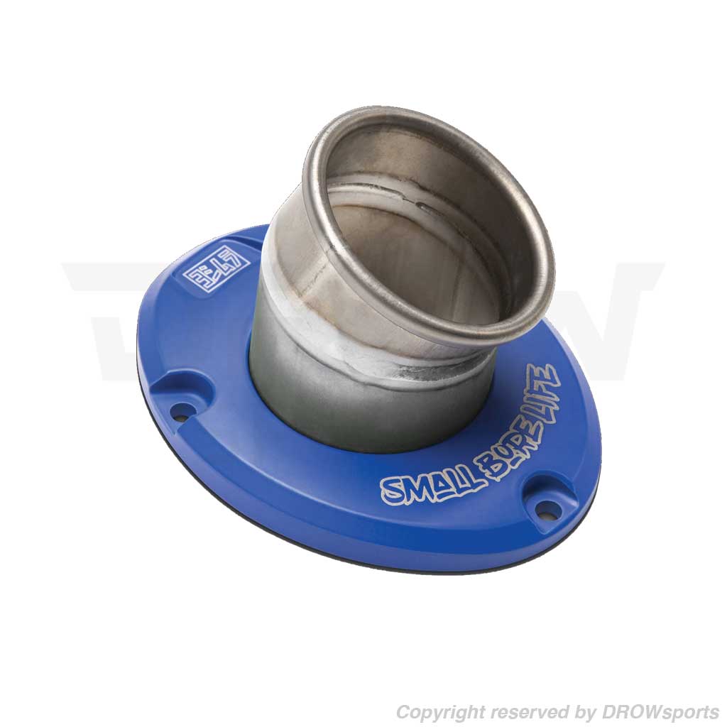 Yoshimura Honda Monkey Titanium Tip End Caps RS-3 Mufflers Blue