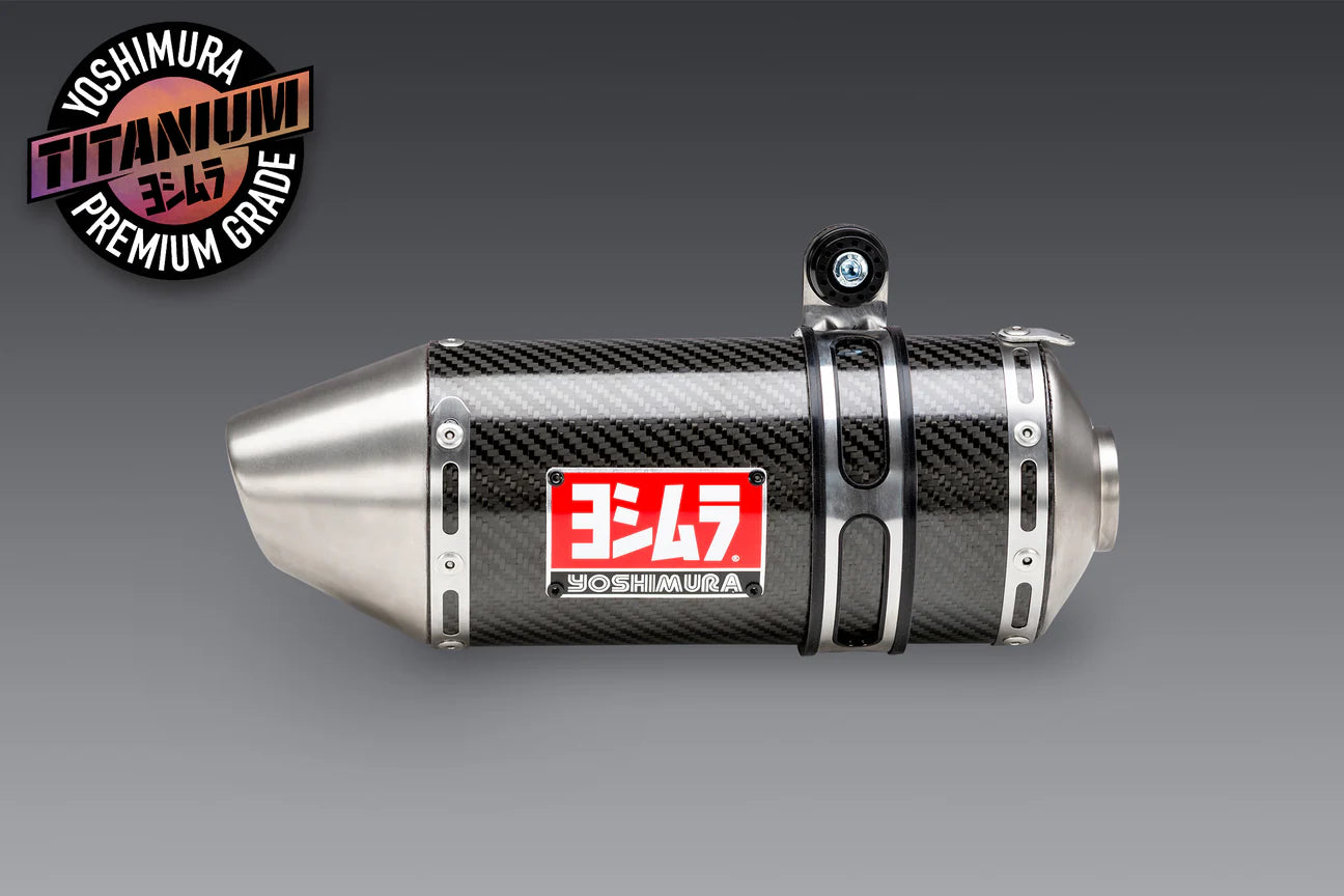 Yoshiumra Builder Series RS-3 CF Mini Bike Muffler Kit