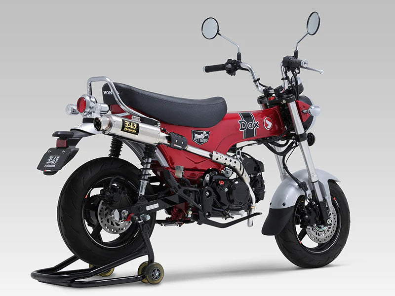Yoshiumra YAT Race GP-Magnum High Pipe Stainless w/Stainless Muffler - Honda Dax 125 (2023-2025)