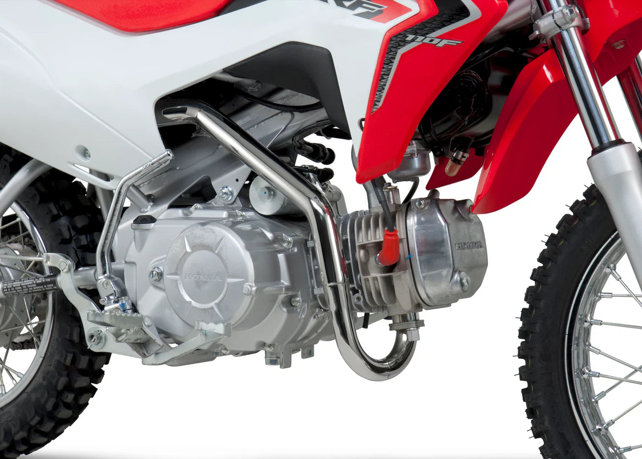 Yoshimura RS-2 Stainless With Carbon Muffler Full Exhaust - Honda CRF110F (2013-2018)