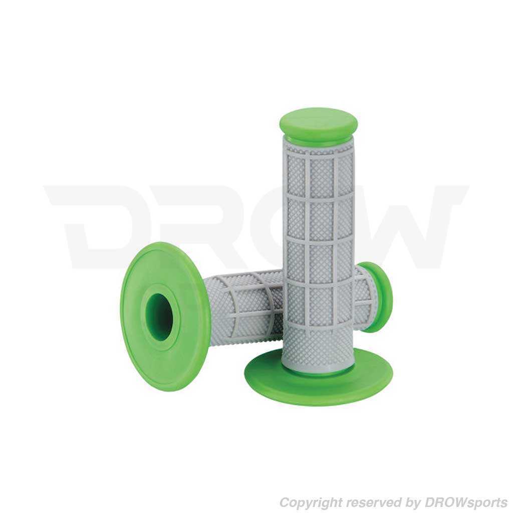 Qualifier Half Waffle Grips - Green