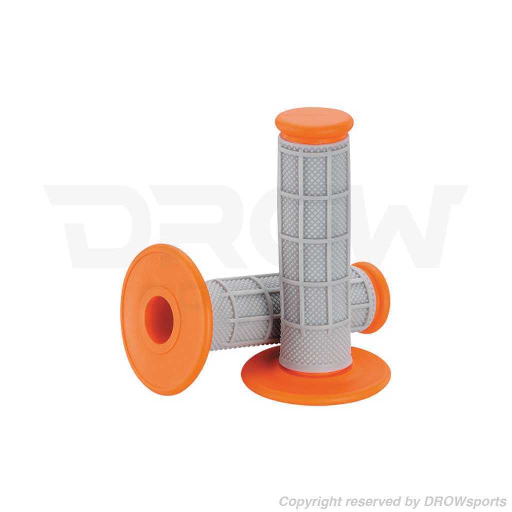 Qualifier Half Waffle Grips - Orange
