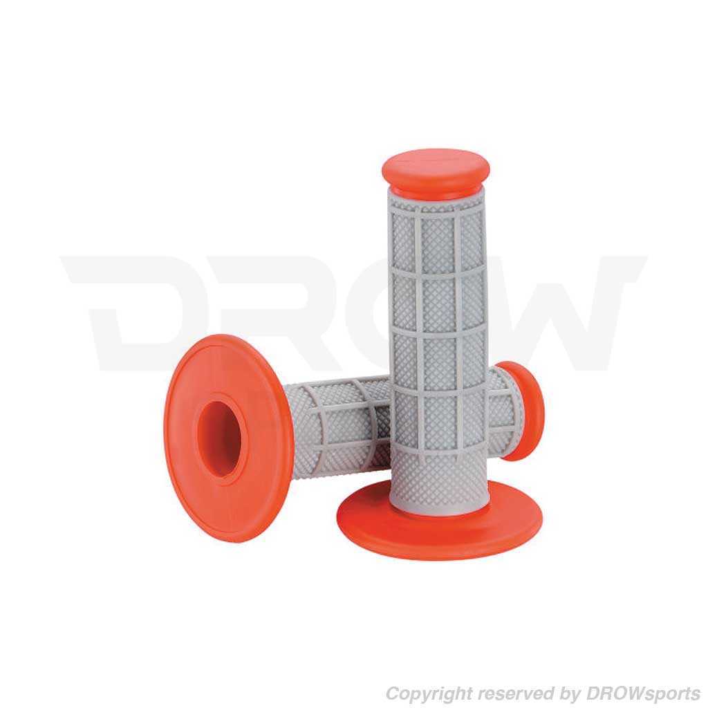 Qualifier Half Waffle Grips - Red