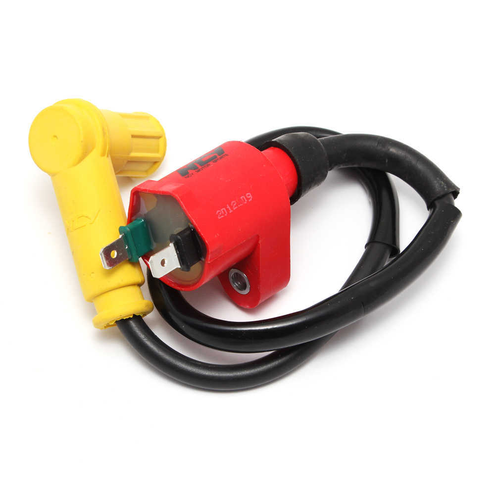 NCY GY6 Performance High Tension Ignition Coil and Cap 