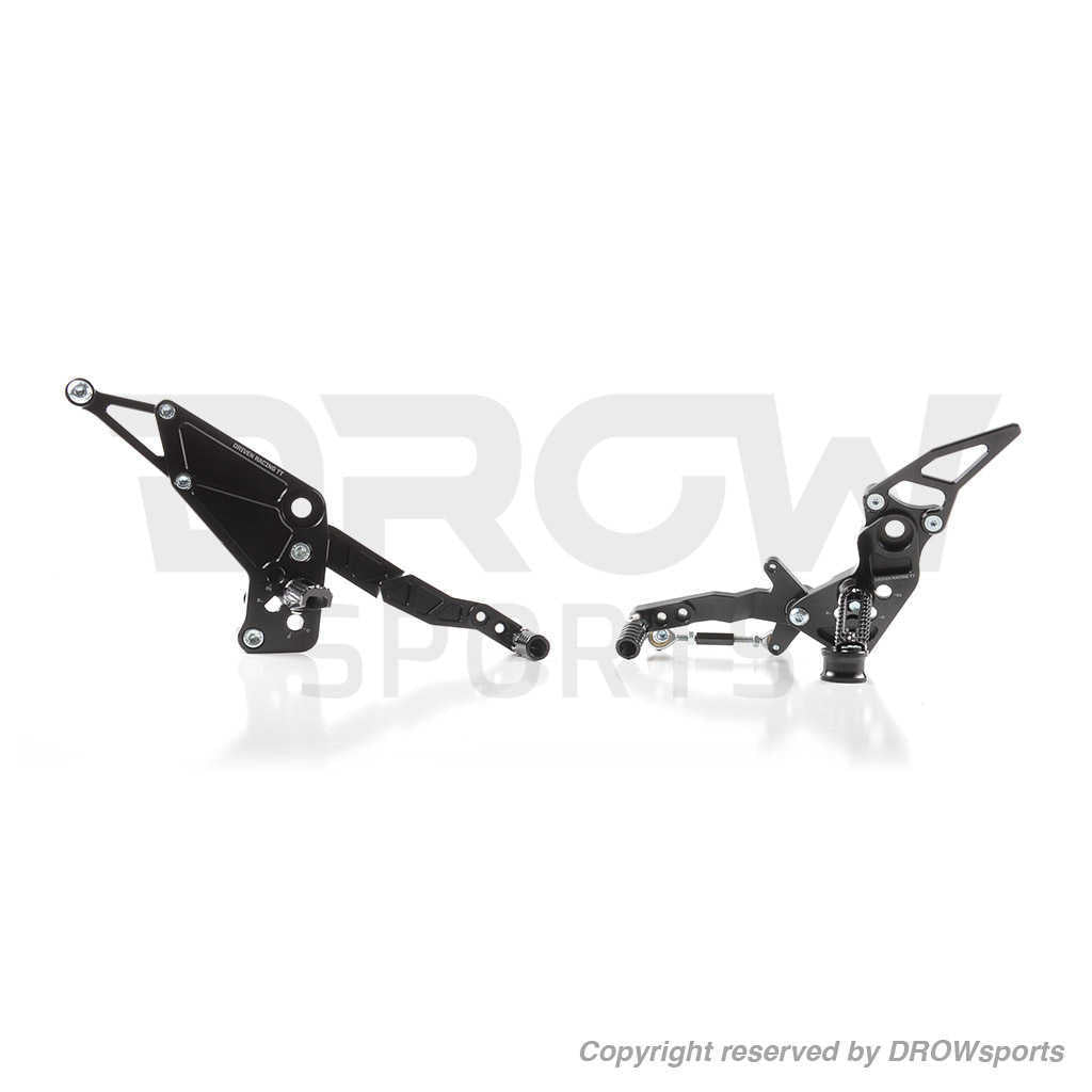Driven Racing Honda Grom SF Rearset DRP-727-BK
