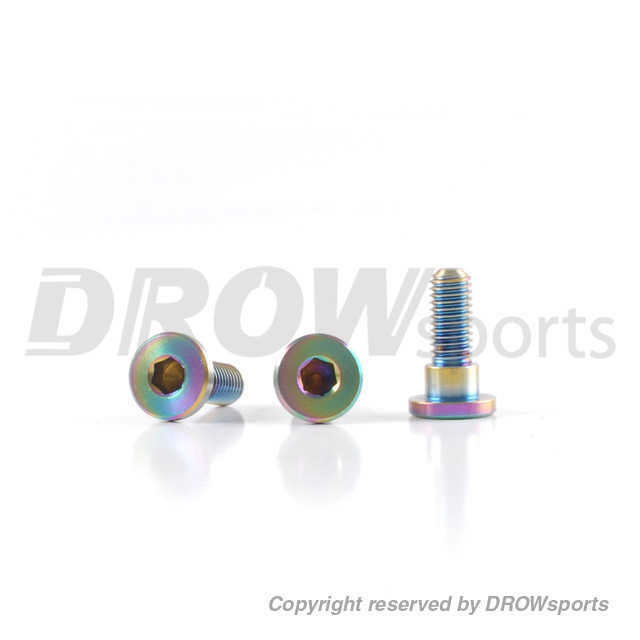 NCY Honda Titanium Brake Rotor Bolts (4 pk) 
