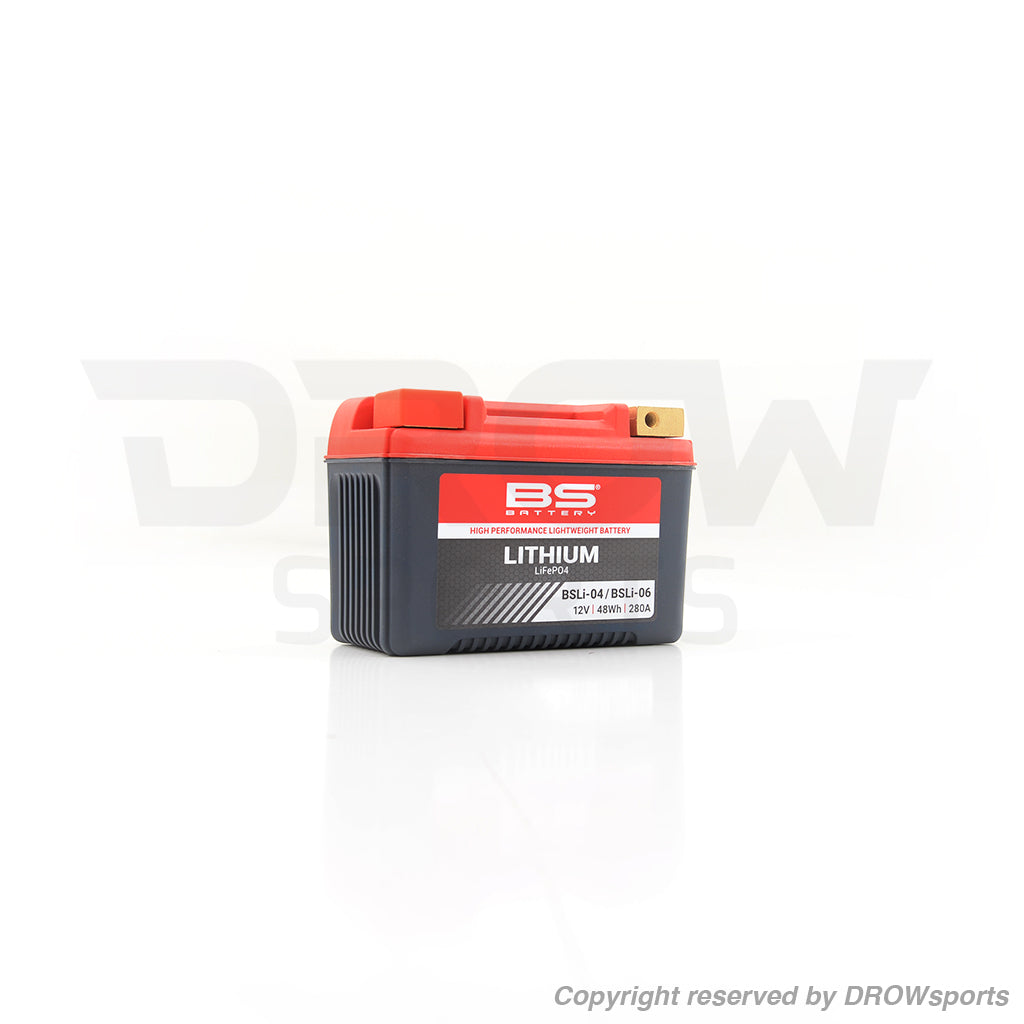 BS Batteries Lithium LiFe04 BSLi-04/BSLi-06 280A (Zuma 125, RZR 170)