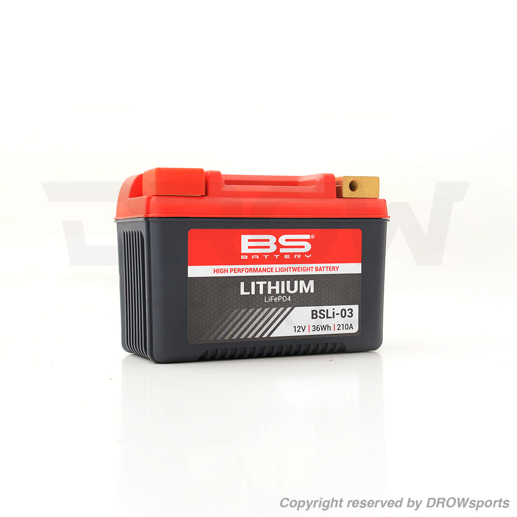 BS Battery Lithium LiFeP04 BSLi-03 210A (Zuma 125, RZR 170)