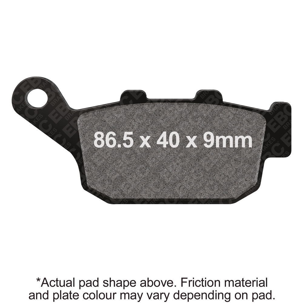 EBC Sintered Metal HH Rear Brake Pad for 2015-2022 Honda CBR 300