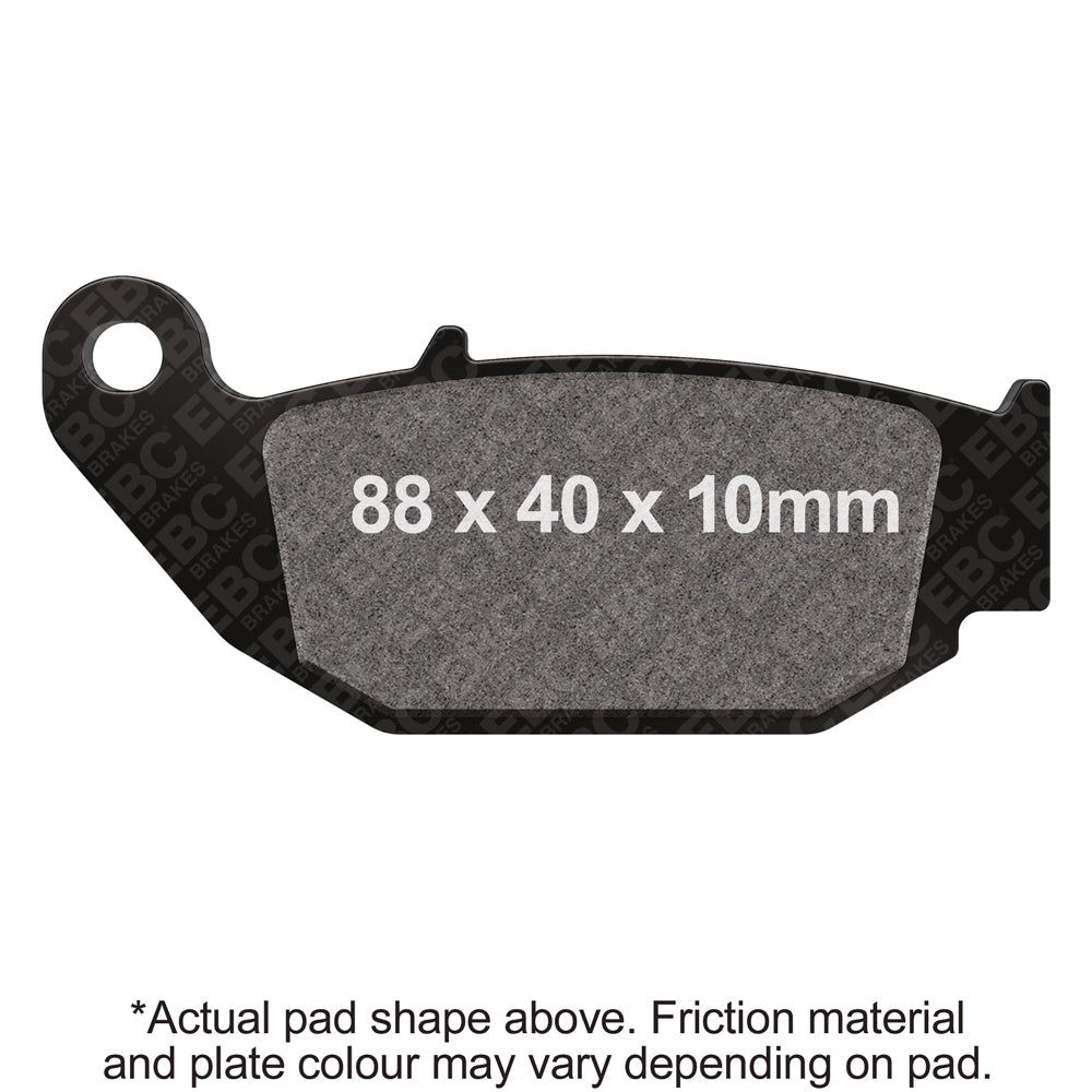 EBC Organic Compound Rear Brake Pads Honda Grom 125
