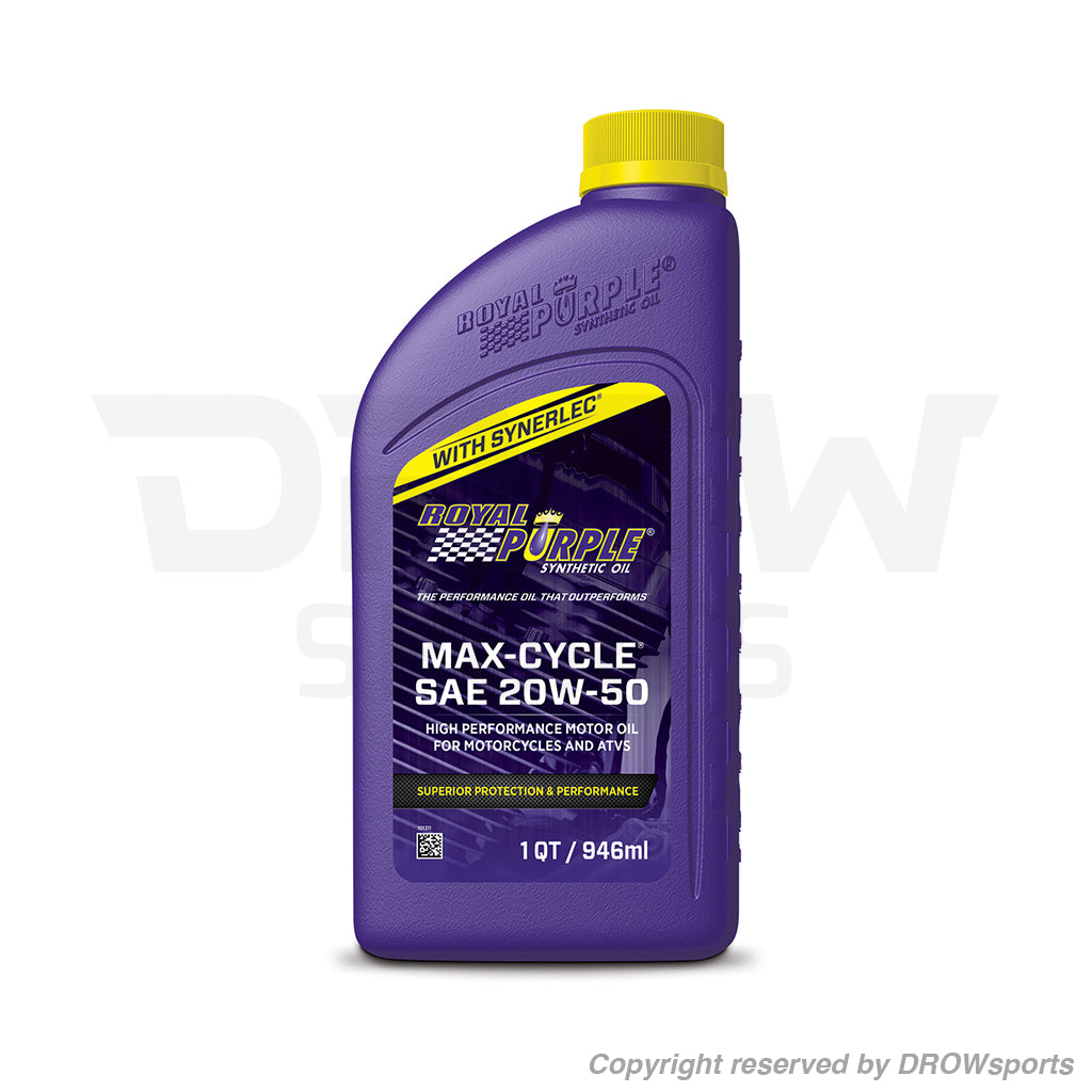Royal Purple Max-Cycle Synthetic Motorcycle Oil - 1 Quart