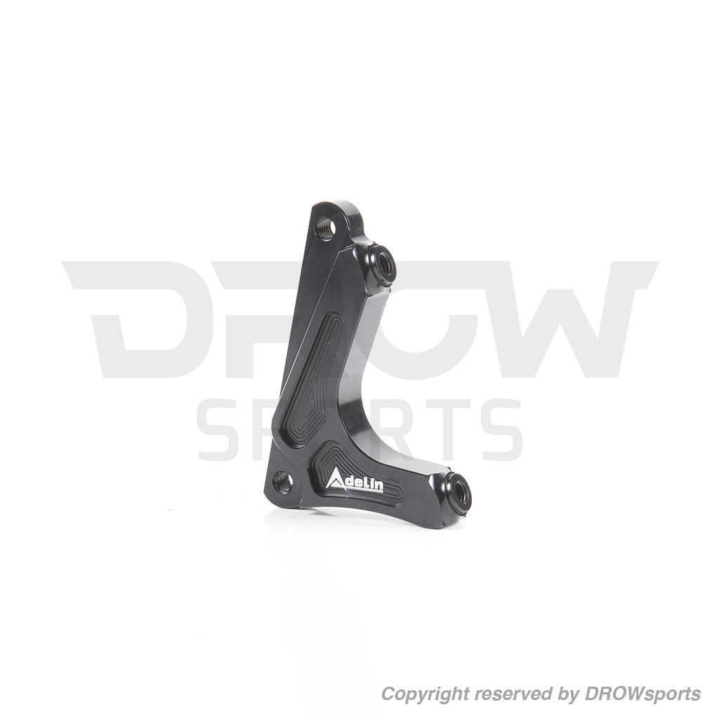Adelin Honda Ruckus Radial 4 Piston Brake Caliper Bracket - Black 