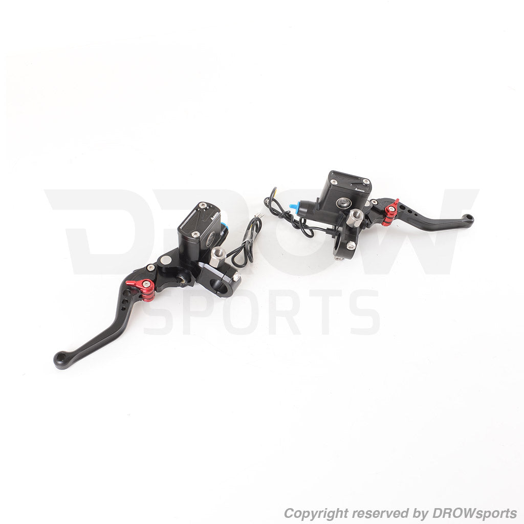Adelin PX-6 CNC Billet Controls Levers Hydraulic (Left/Right) - Black