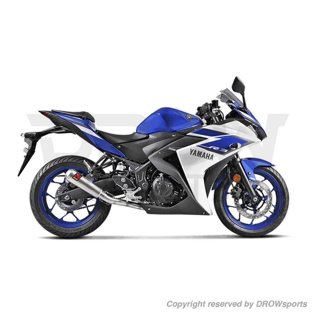 Akrapovic Racing Line Stainless Steel GP Exhaust System - Yamaha R3 