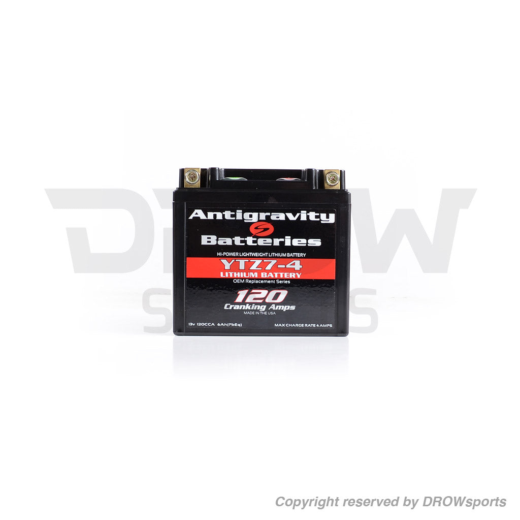 Antigravity Lithium Batteries YTZ7-4 (4 Cell) - 120CA - Honda Ruckus 
