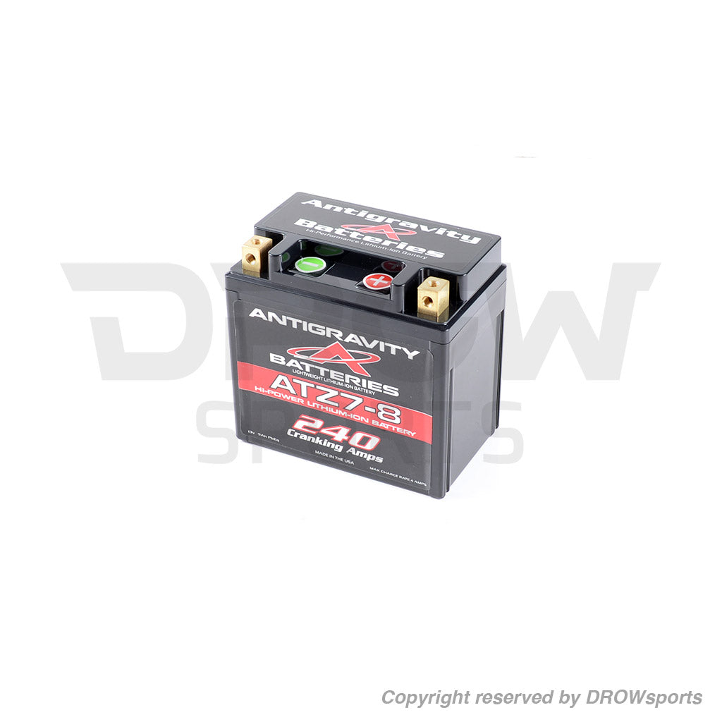 Antigravity ATZ7-8 Cell Lithium Ruckus Upgraded Battery Replace YTZ7 Battery