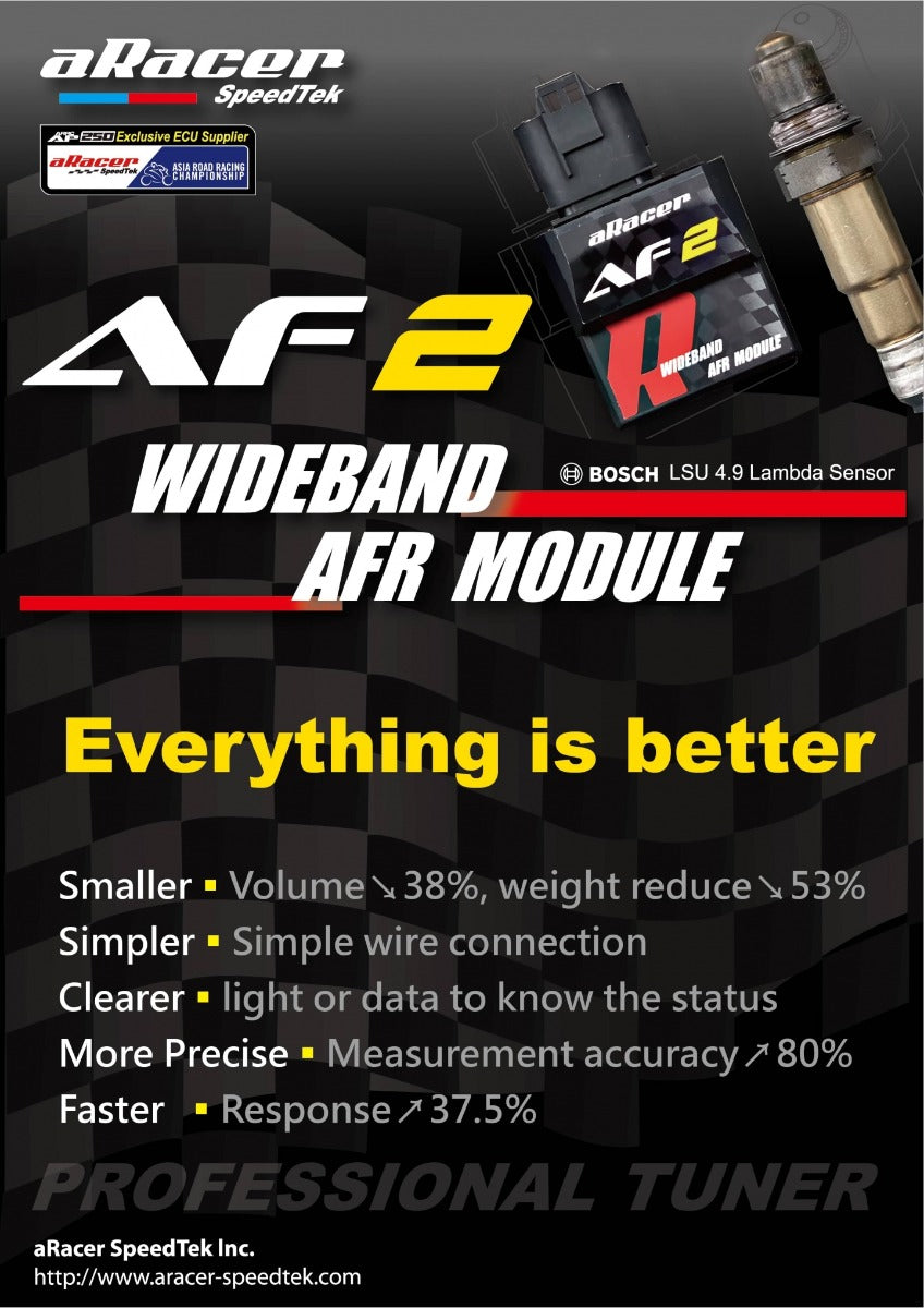 New aRacer AF2 Wideband AFR Module