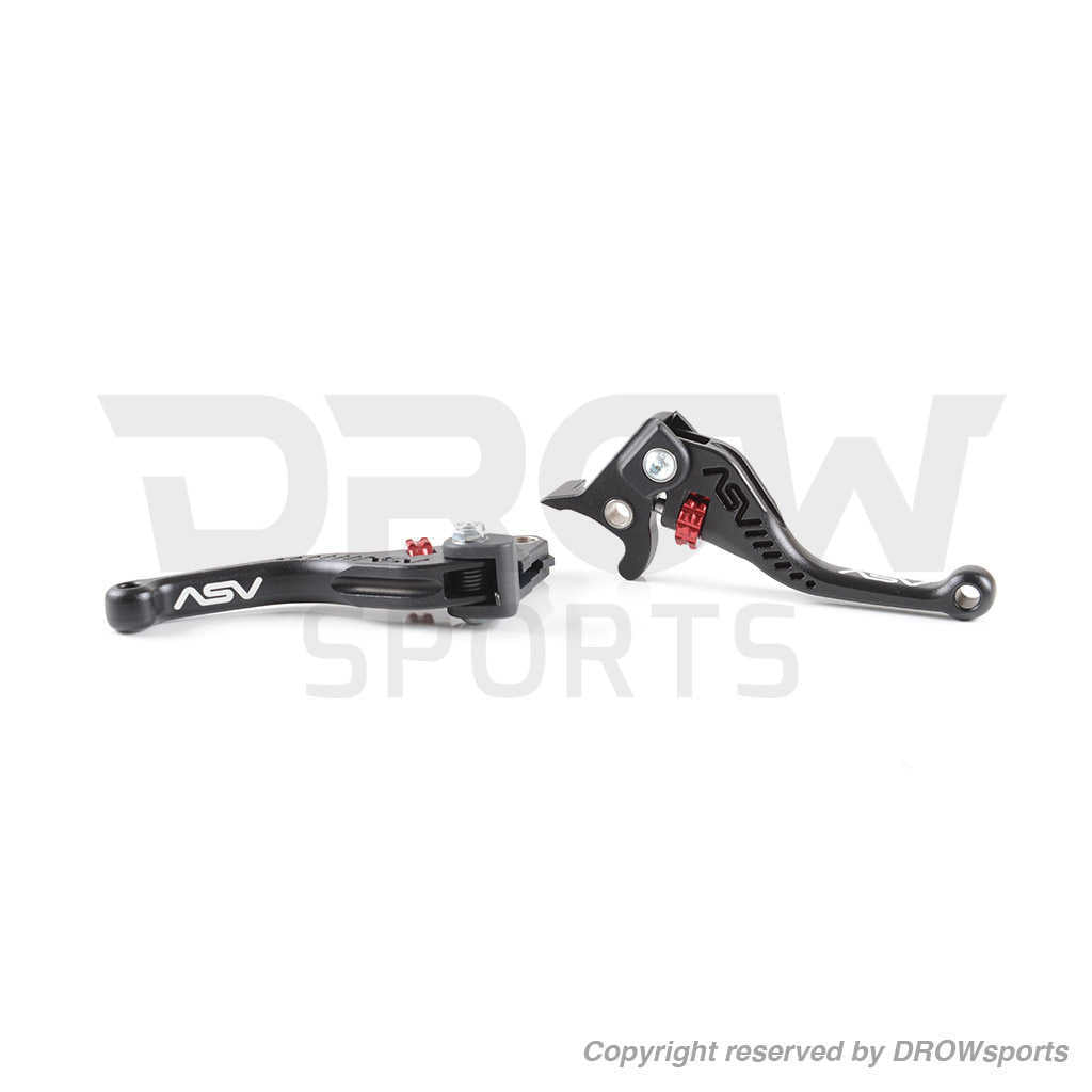 ASV C-5 Shorty Brake Levers for Honda Grom 125 and Monkey