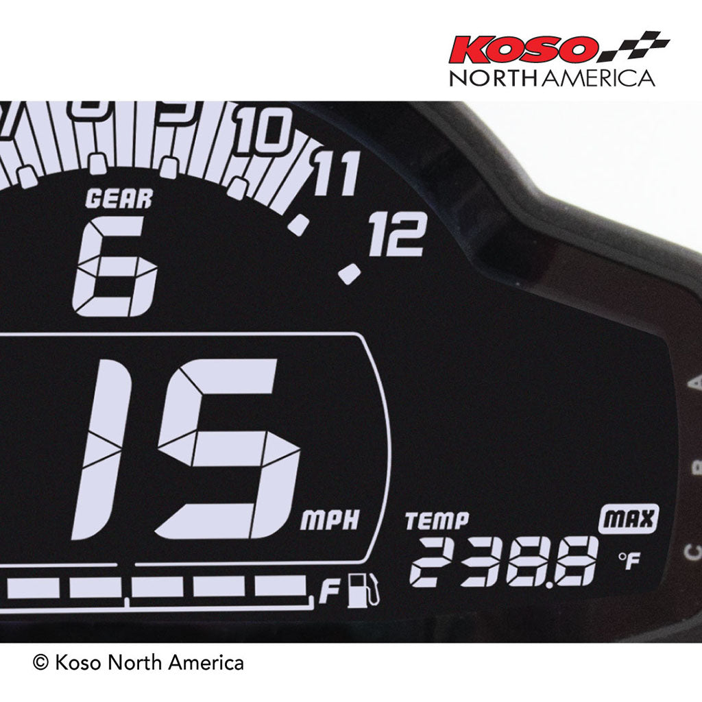 KOSO MS-01 Multi-Functional Gauge Universal