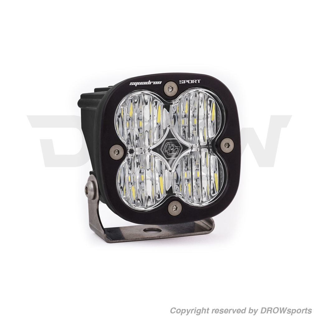 Baja Designs Squadron Sport LED Wide Cornering Clear Lighting