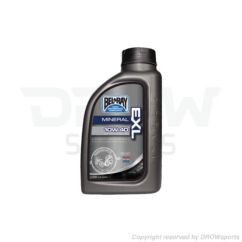 Bel-Ray EXL Mineral 4T Engine Oil 10W40
