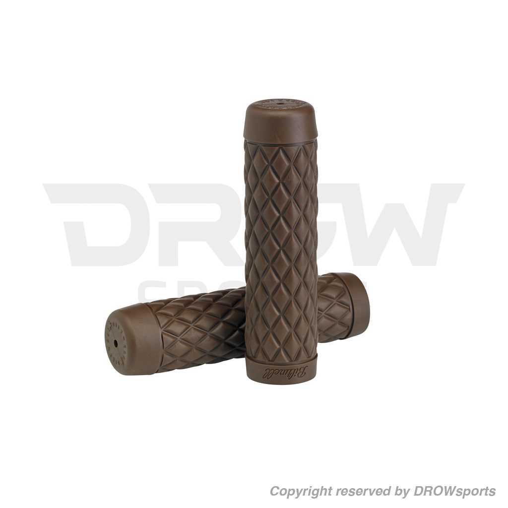 Biltwell Torker Grips 7/8" - Chocolate No Flange