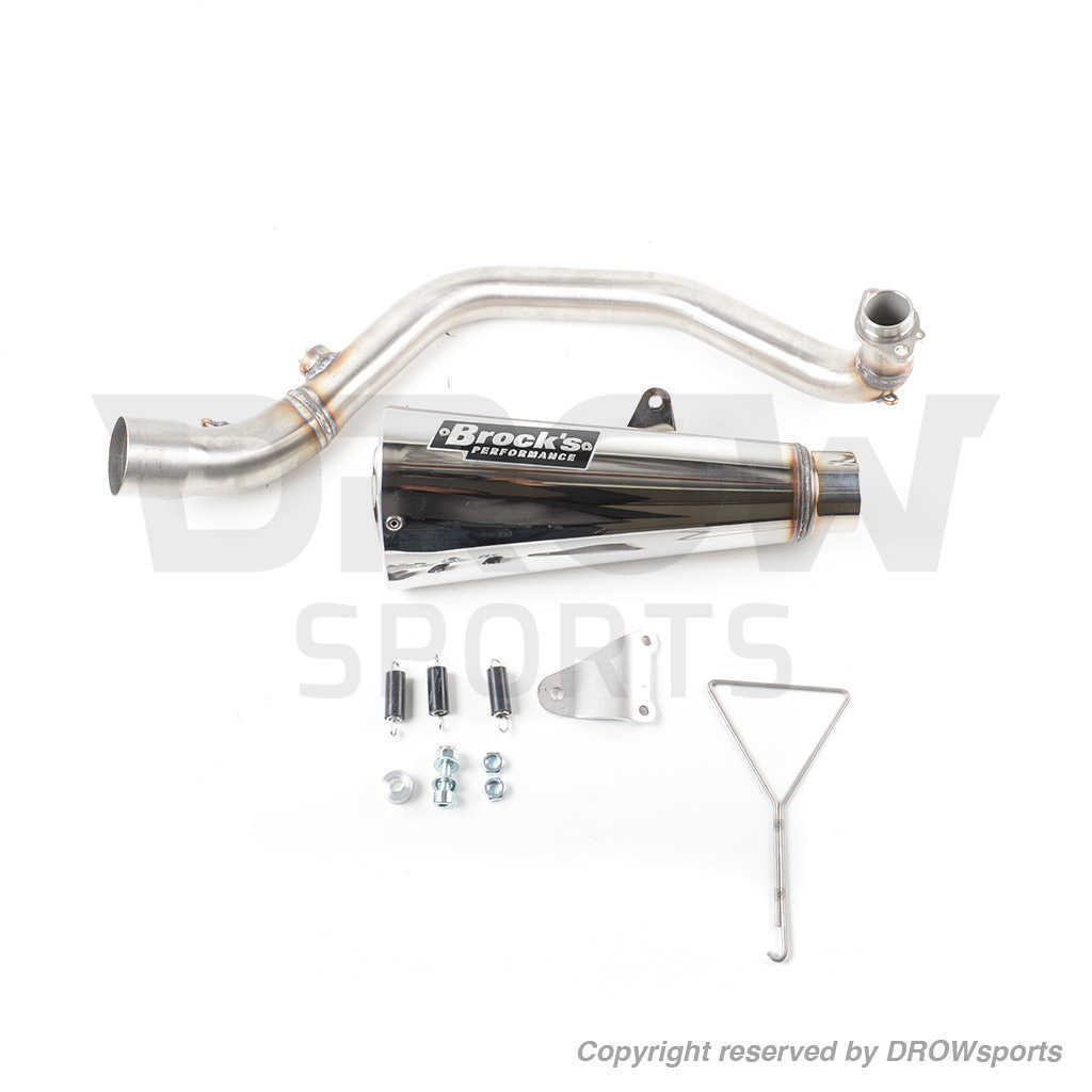 Brocks Performance Alien Head 2 Full Exhaust System Honda Grom ('14-'15) 