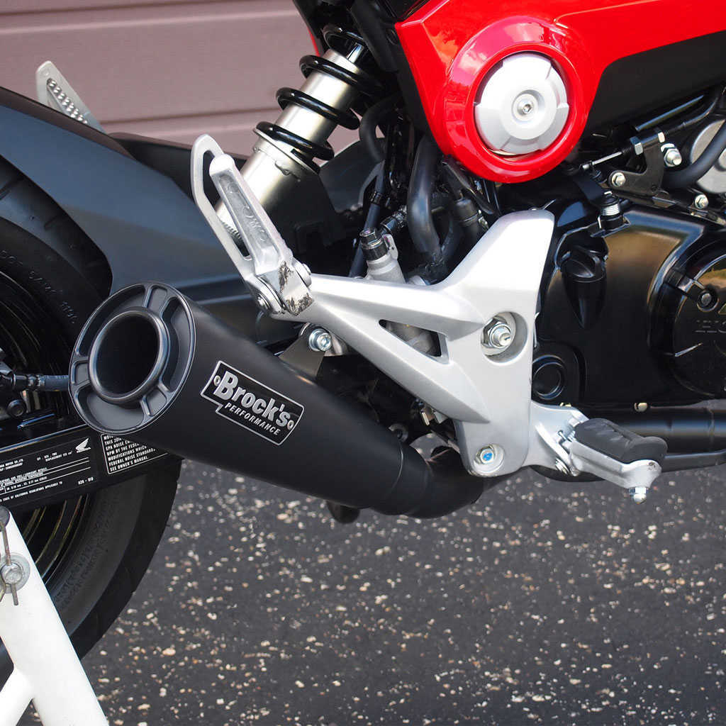 Brocks Performance ShortMeg 2 Full Exhaust System - Honda Grom 14-15 
