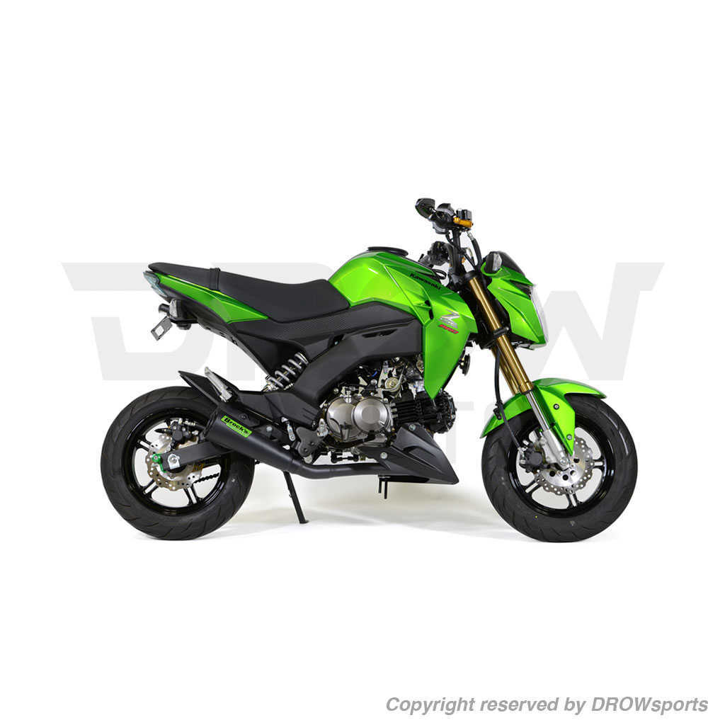 Brocks ShortMeg 2 Full Exhaust System Z125 Black Ceramic Coat
