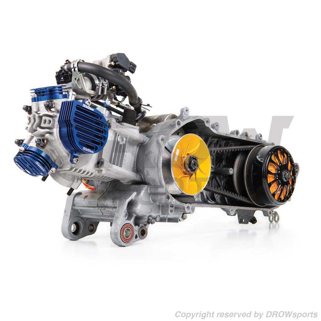 CODO Racing CVT & HoBao Valve & Cam Cover Zuma 125