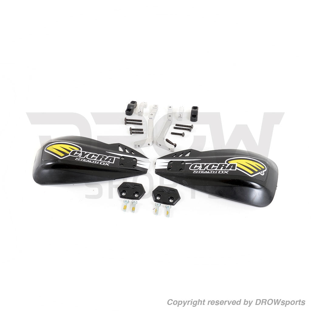 Cycra Stealth DX Racer Pack Handguards - Black 7/8" 