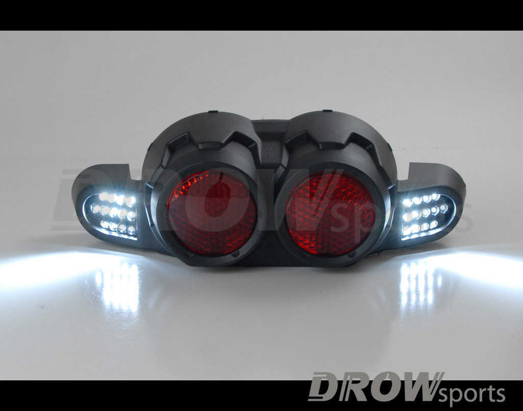 DCR Yamaha Zuma 125 Tail Light Cover LED Turn Signals 