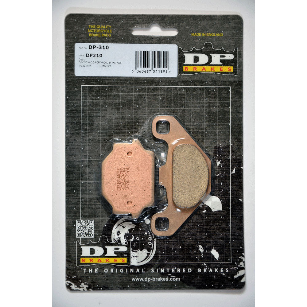 DP Brakes (Sintered Metallic) Rear Brake Pad RZR 170 '17-'20