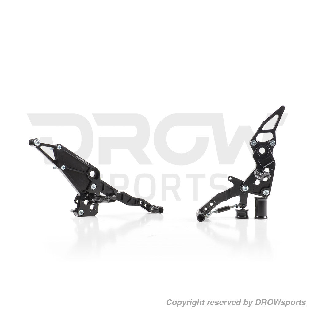 Driven Racing Honda Grom SF Rearset DRP-727-BK