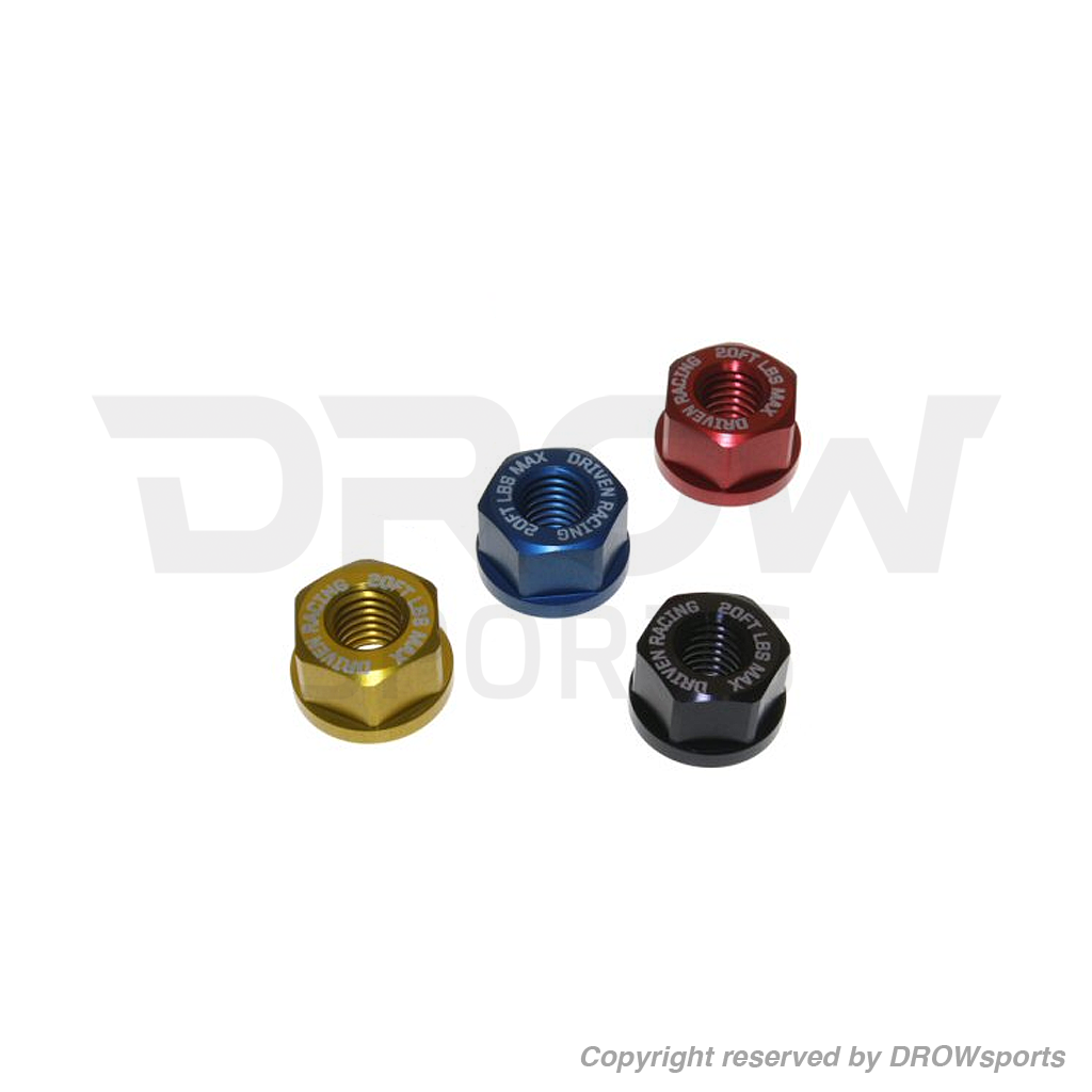 Driven Racing Kawasaki Z-125 Sprocket Nuts M10x1.25p (4 pcs) 