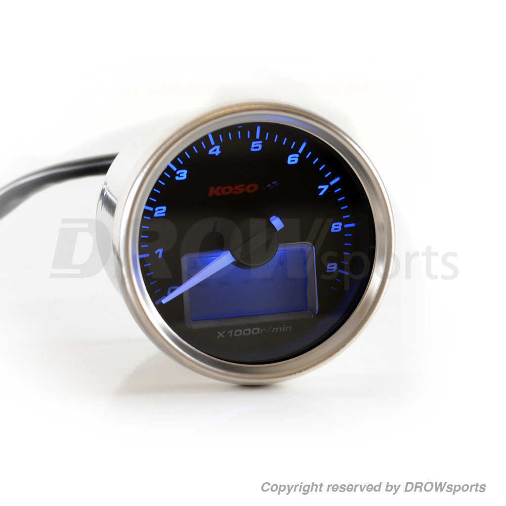 KOSO 55mm Temp and Tach Gauge