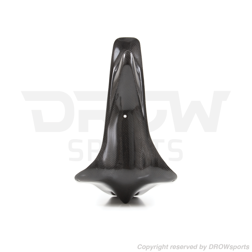 DROWsports Honda Ruckus Neck Guard Shark Fin - Carbon Fiber 
