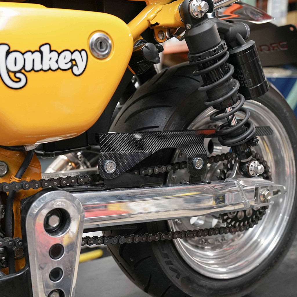 Honda Monkey Carbon Fiber Chain Guard from DROWsports