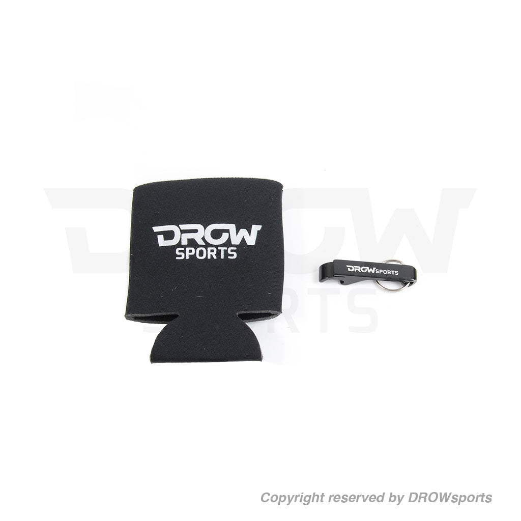 DROWsports Keychain Bottle Opener and Koozie 